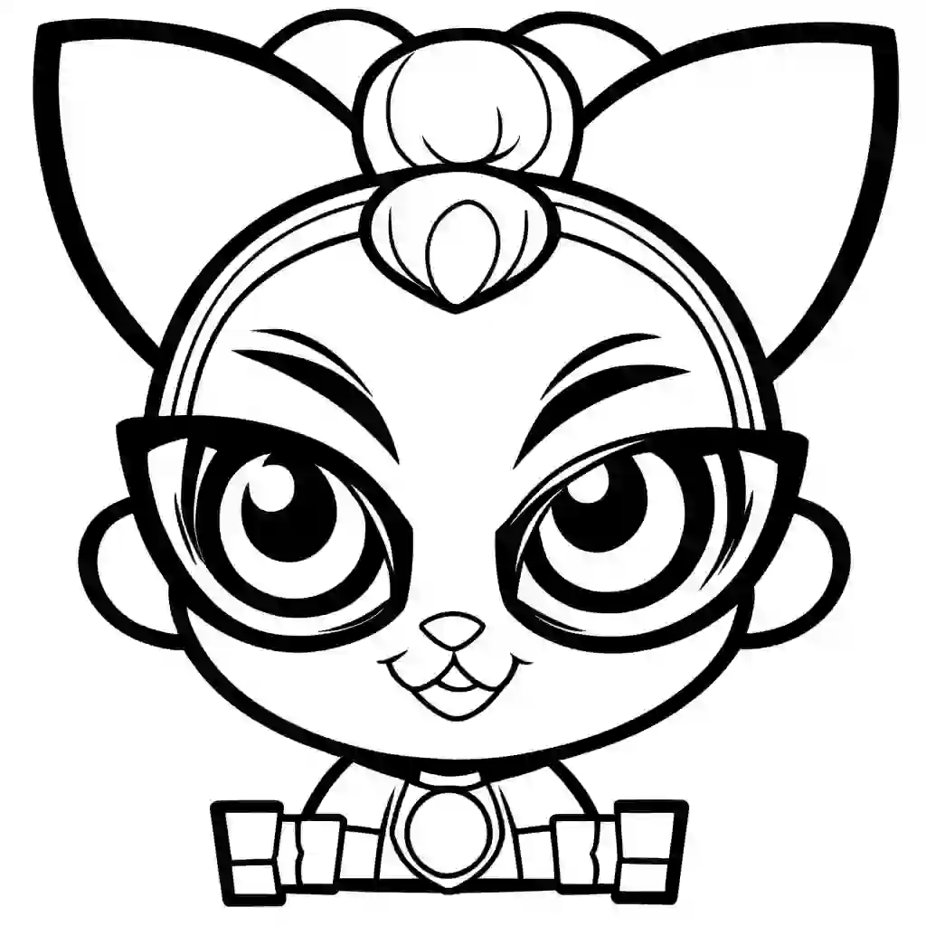 Buttercup (Power Puff Girls) coloring pages